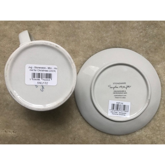 New‎ Sophie Allport  2 pc Christmas Stoneware set - Picture 4 of 6